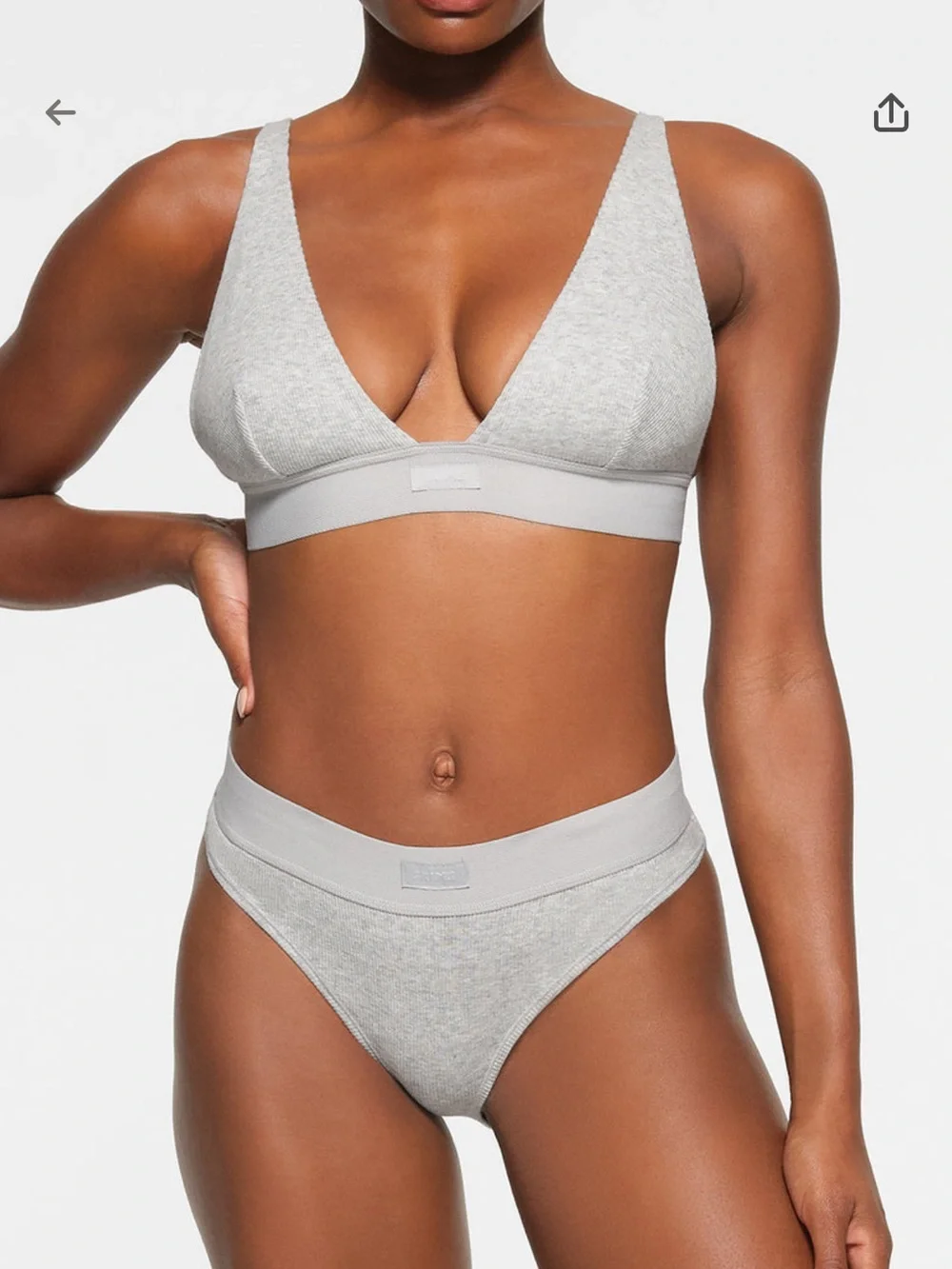 SKIMS soft ribbed